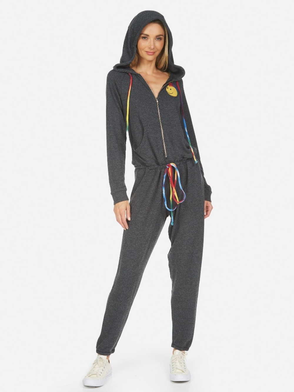 Lauren Moshi Winifred Color Punk Happy Eye Jumpsuit